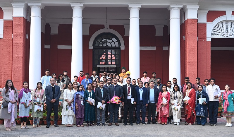 39 Member Delegation from 17 Countries visited IARI on 18th December 2025.