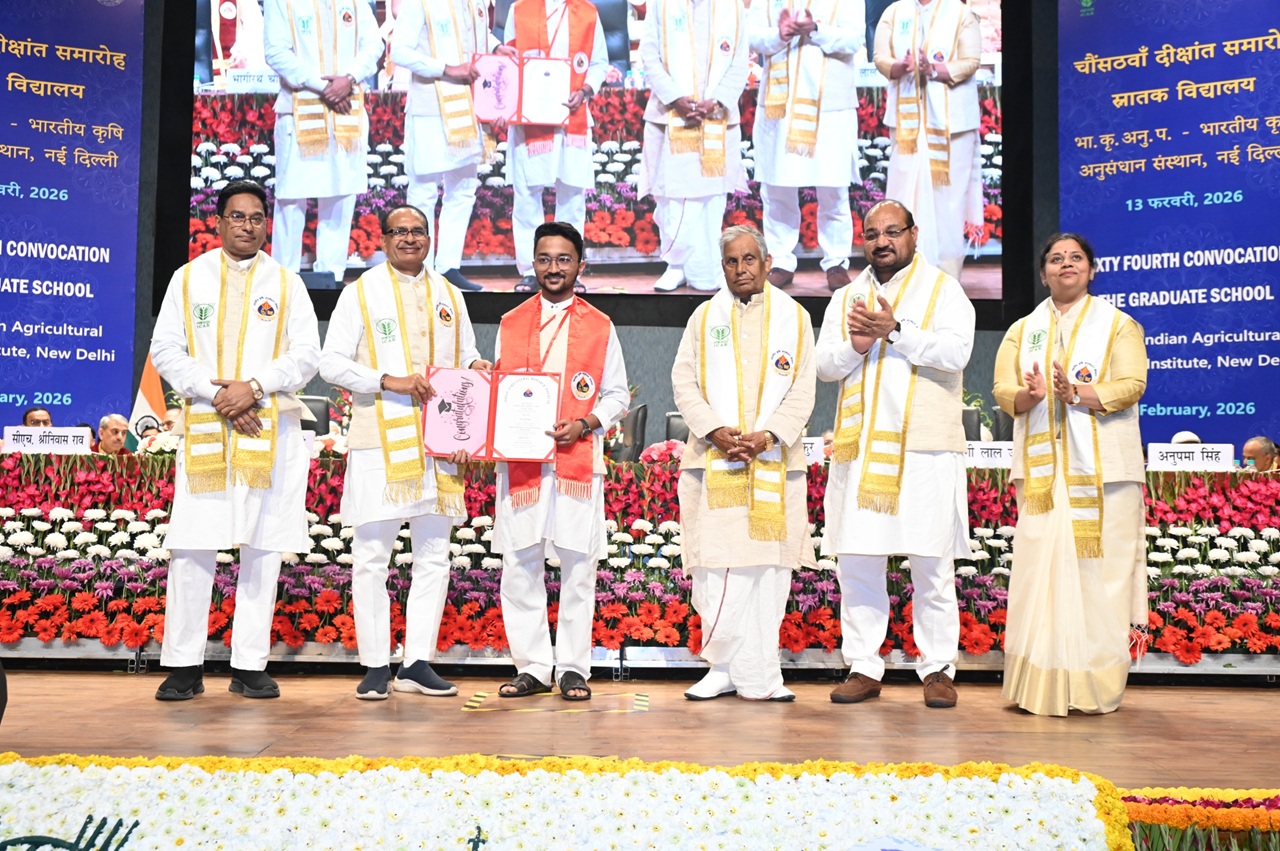 64th IARI Convocation on 13th Feb 2026