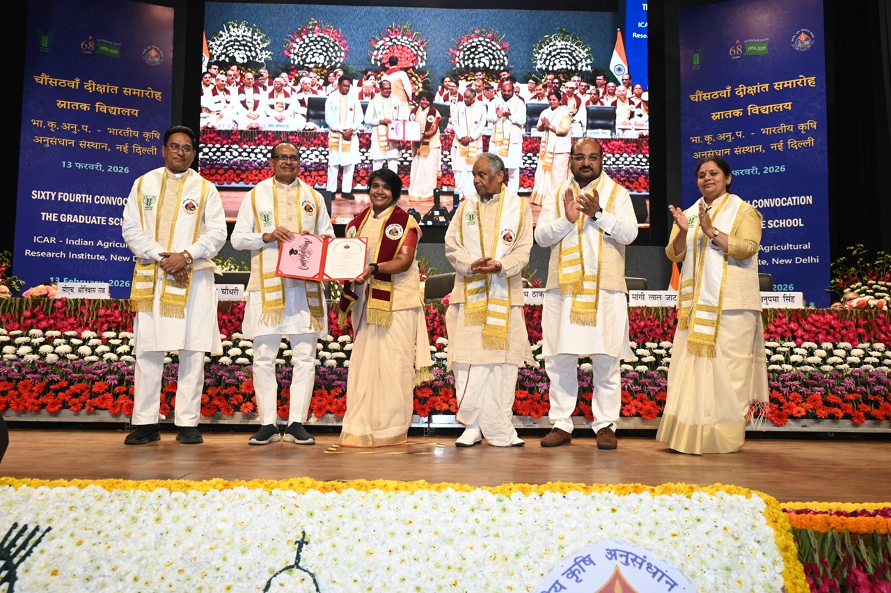 64th IARI Convocation on 13th Feb 2026