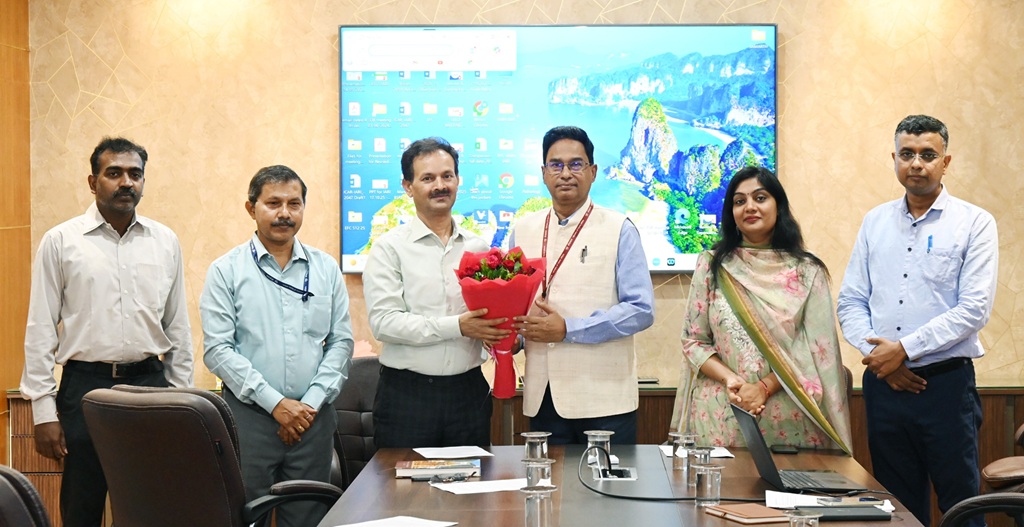 BIRAC MD visits ICAR- IARI Pusa Krishi