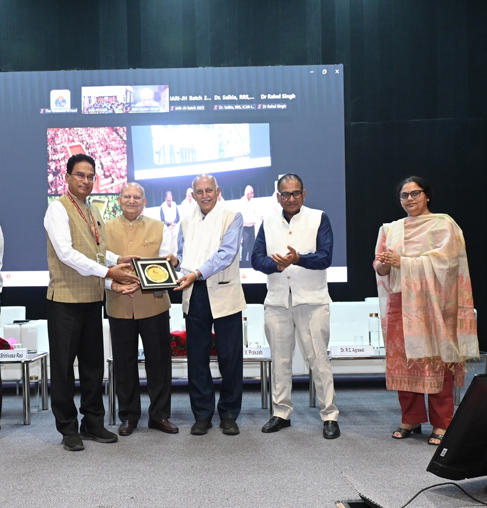 Dr. Vishweshwaraiah Prakash, Former Director, CSIR-CFTRI and Distinguished Scientist, CSIR-India, delivered a Guest Lecture organized by IAA and ICAR-IARI on 3 June 2026