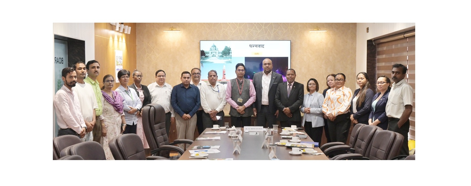 Seychelles Delegation, led by the Honorable Minister of Seychelles, visited ICAR-IARI, New Delhi, on 24th Aug 2026