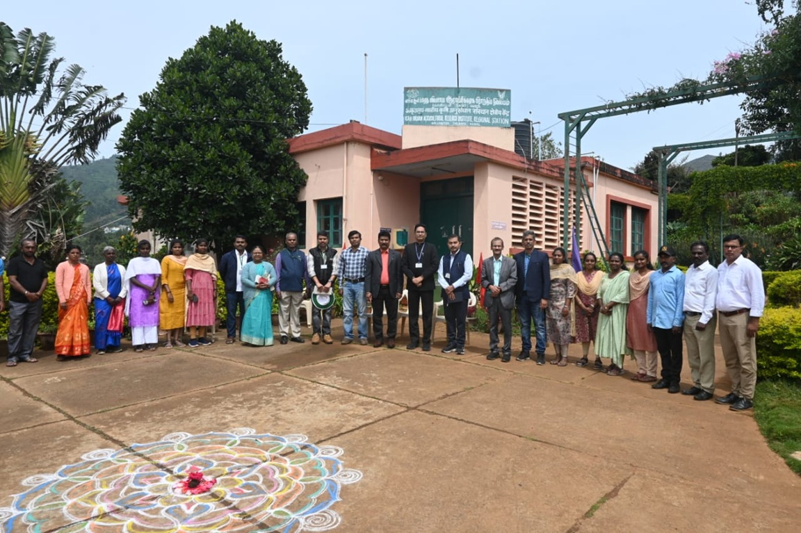 Director ICAR-IARI visits IARI Regional station Wellington, Tamil Nadu