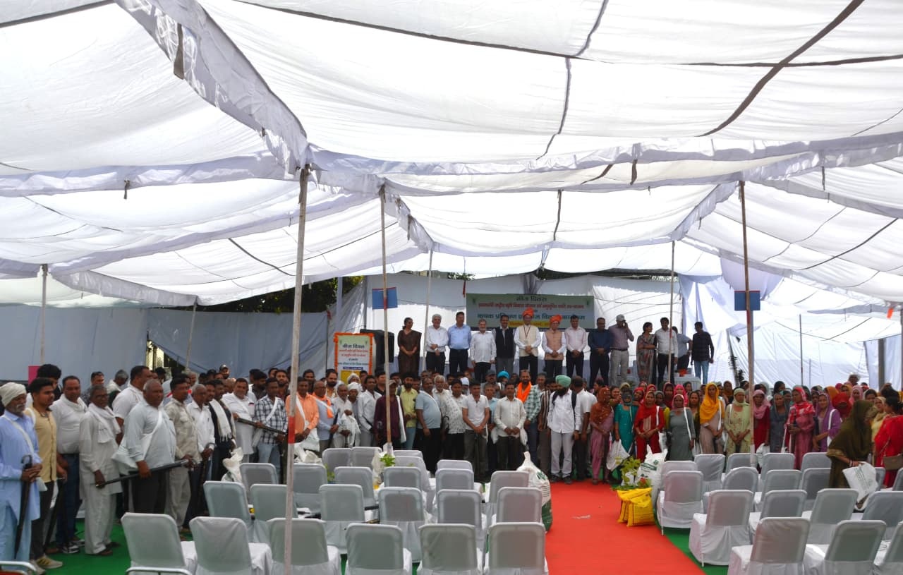 IARI Karnal Center organized Kisan Mela Distribution of Seed,  Fruit Seedling, vemicompostimg, and Hand tools on 16th March 2026