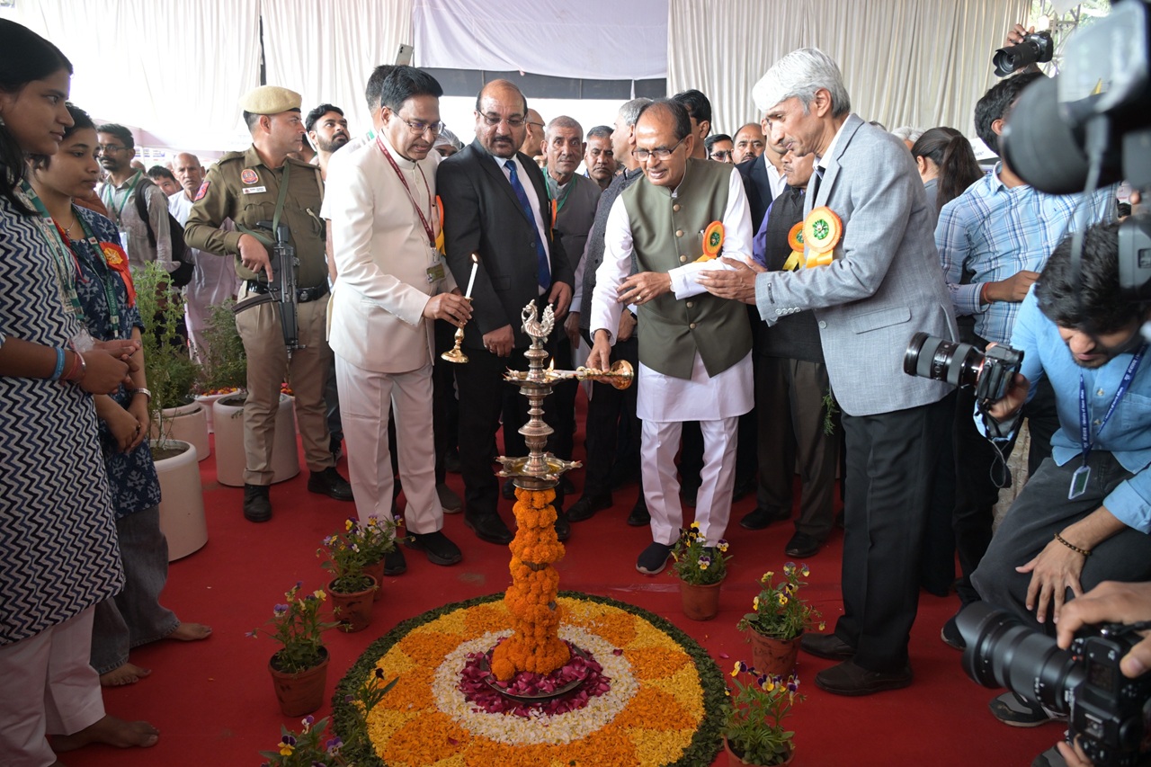 Honorable Agriculture Minister Sri Siva Raj Singh Chouhan jee Inaugurated Pusa Krishi Vigyan Mela it at IARI, New Delhi