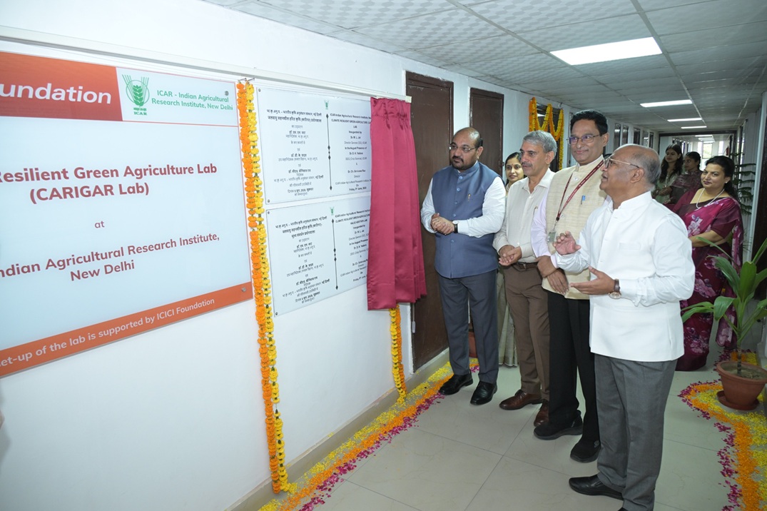 Environmental Sciences Laboratory inaugurated by Dr. M. L. Jat, Secretary (DARE) & DG, ICAR, on 5 June 2026