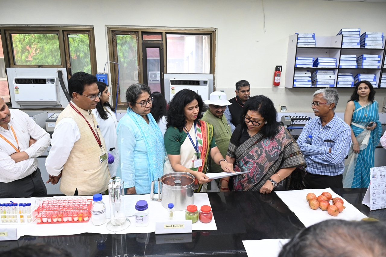 Pesticide residue laboratory visit by Parliamentary committee on 15th July 2026