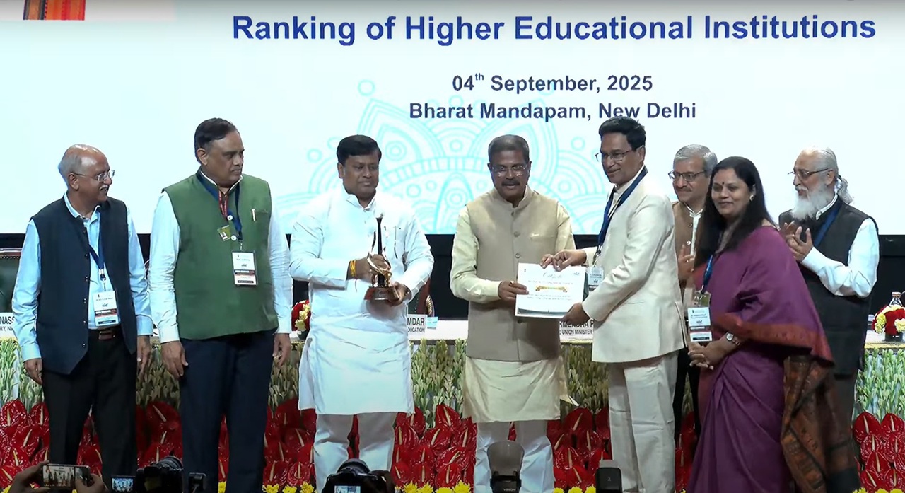 ICAR-IARI is awarded with No.1 ranking for Agriculture & Allied Sector and No.2 among SDG Institutes category in NIRF-2025