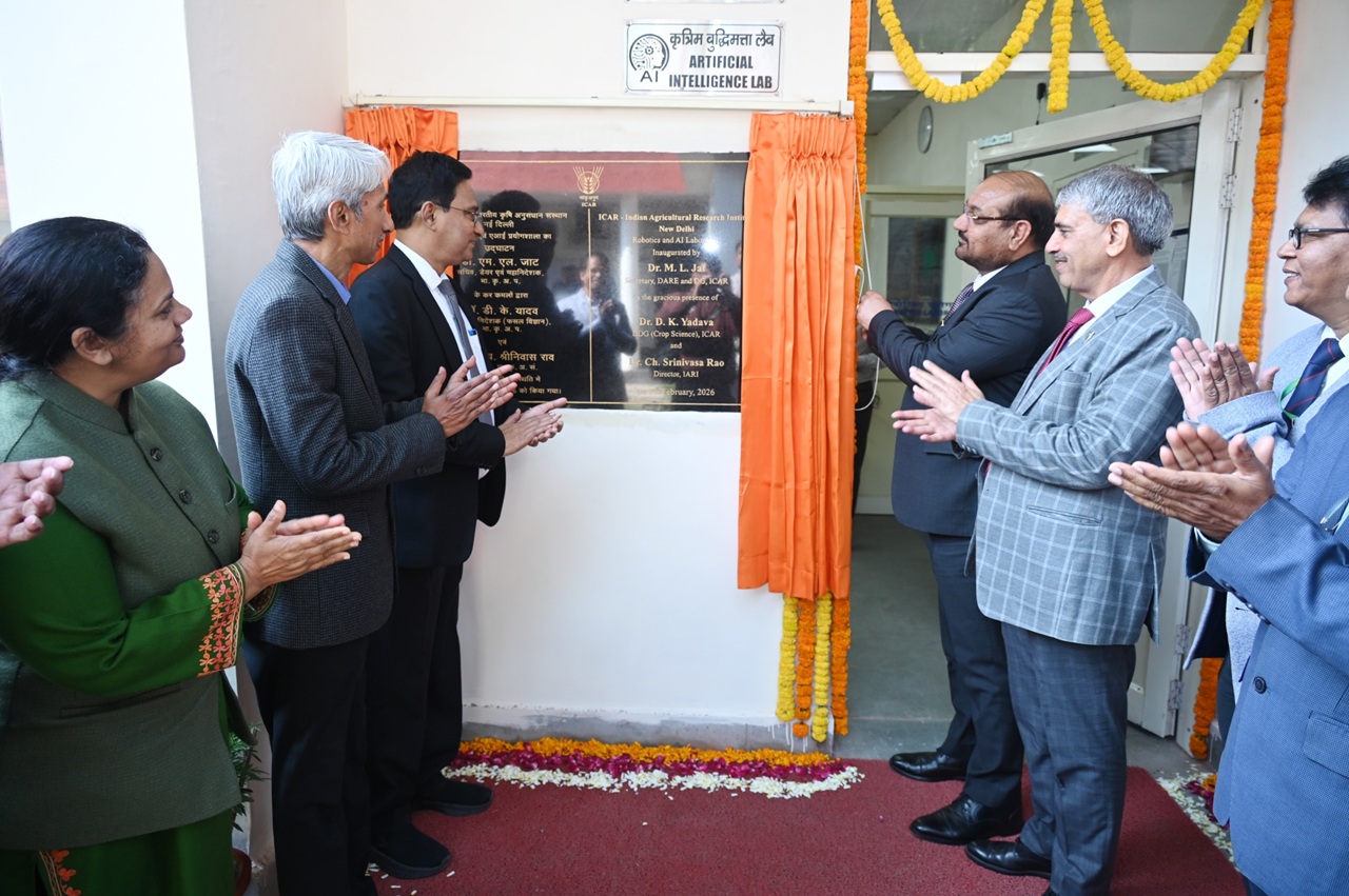 Robotics and AI Laboratory inaugurated at IARI in 6th Feb 2026