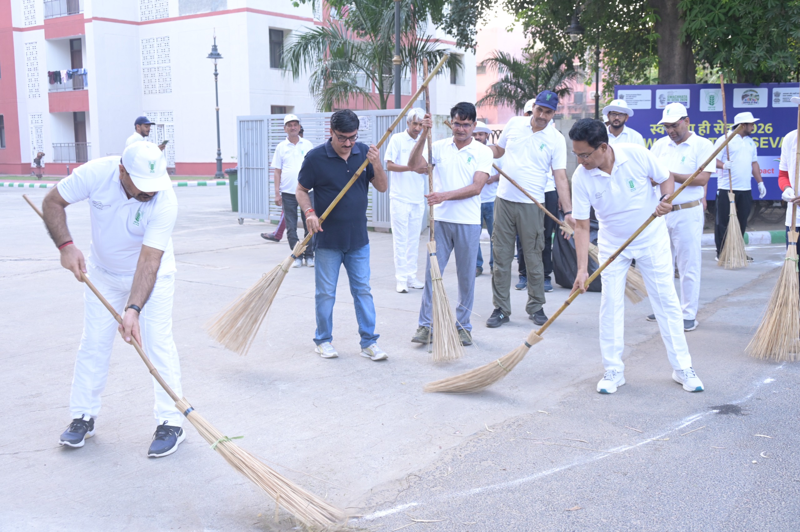 ICAR-IARI Conducts Mega Swachhata Abhiyan Across the Institute on Gandhi Jayanti 2026