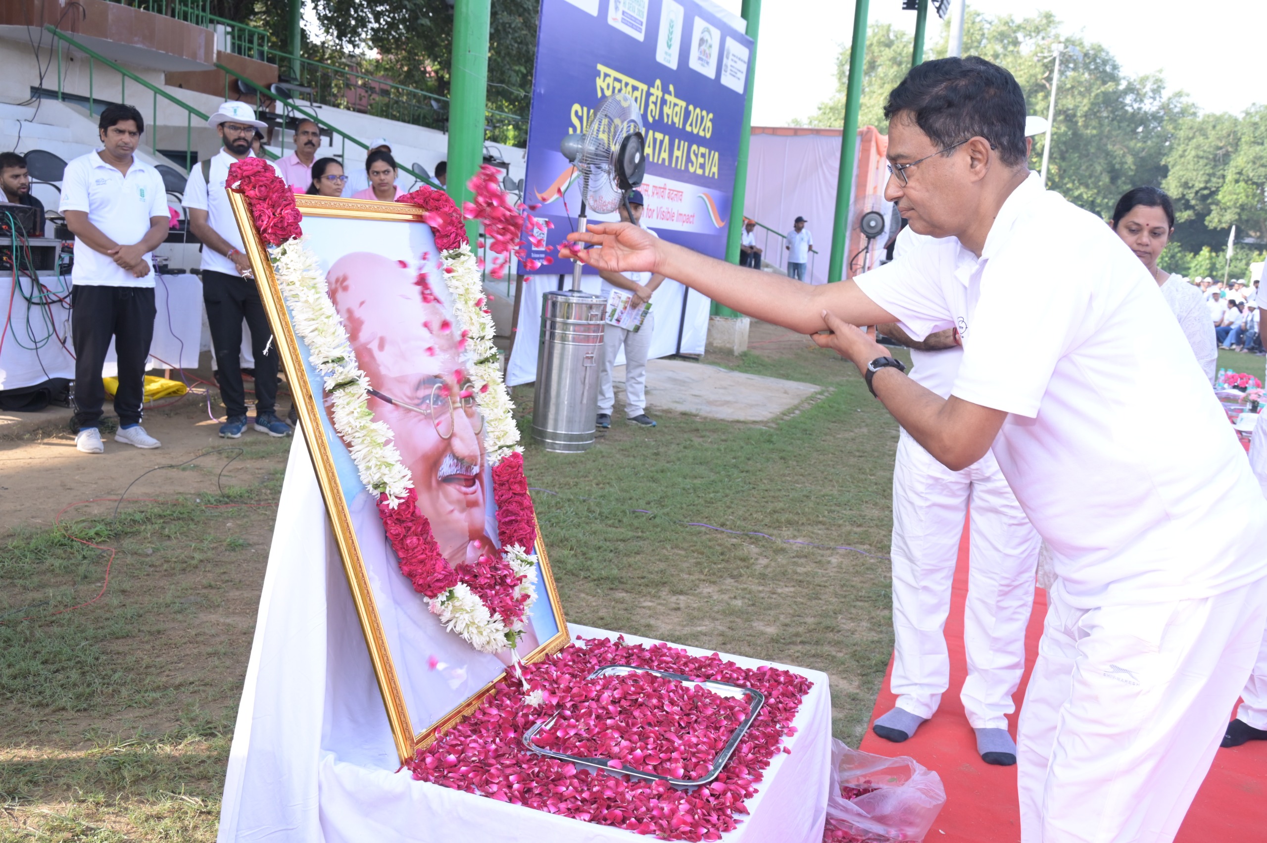 ICAR-IARI Conducts Mega Swachhata Abhiyan Across the Institute on Gandhi Jayanti 2026