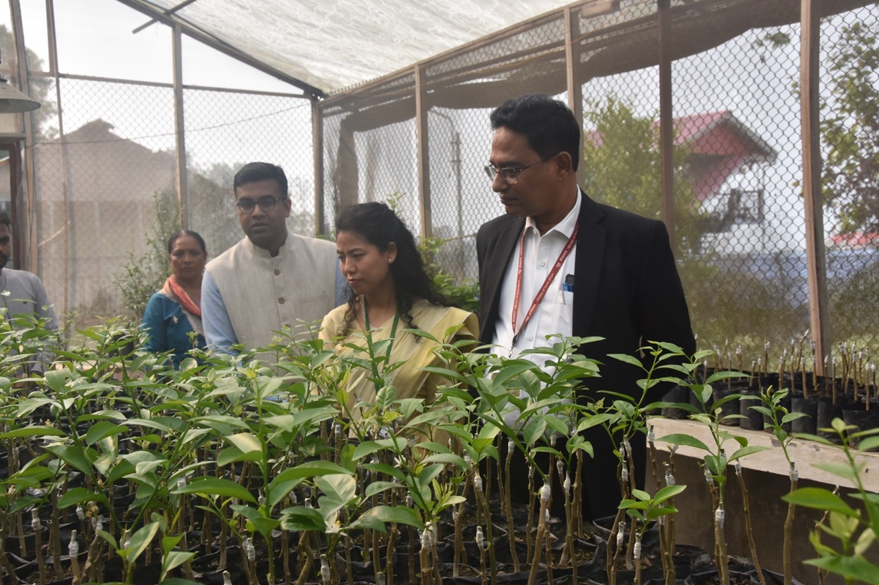 Director, ICAR–IARI Visited Kalimpong Centre, North Bengal