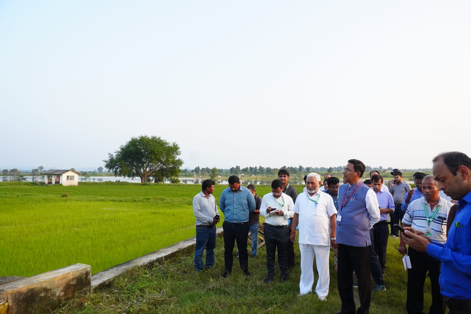 Farm Visit at ICAR-IARI Jharkhand with Dr. Ch. Srinivasa Rao, Director, ICAR–IARI