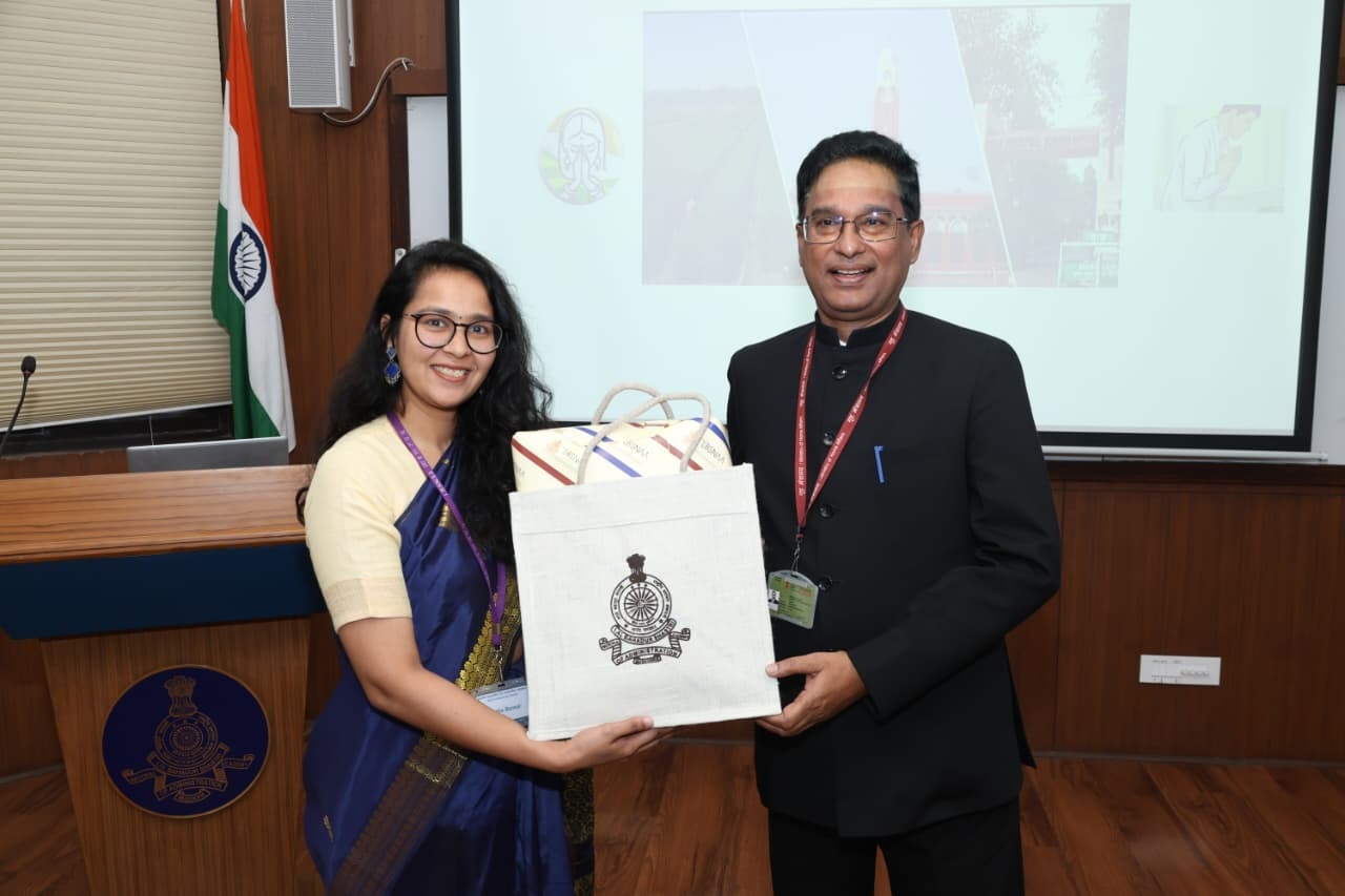 Hon’ble Director, ICAR–IARI interacting with 170 IAS probationers (2025 batch) at LBSNAA, Mussoorie