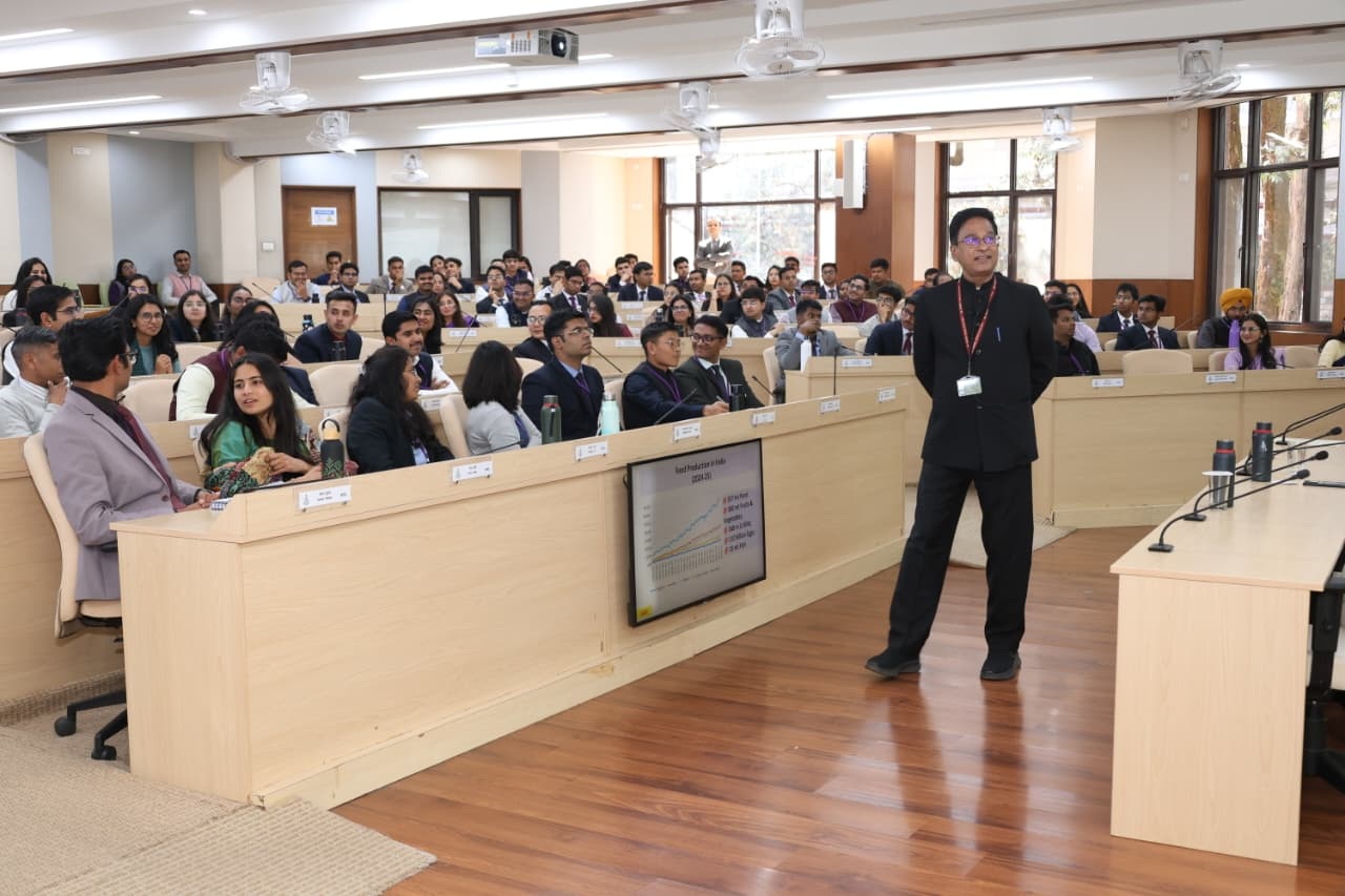 Hon’ble Director, ICAR–IARI interacting with 170 IAS probationers (2025 batch) at LBSNAA, Mussoorie